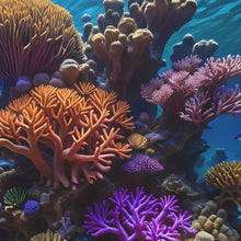 Load image into Gallery viewer, Coral Garden Art
