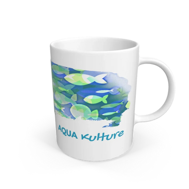 Fishes Design Mug Cup