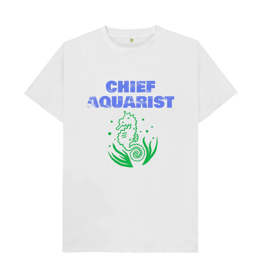 Chief Aquarist T-shirt by Aqua Kult ™ Seahorse