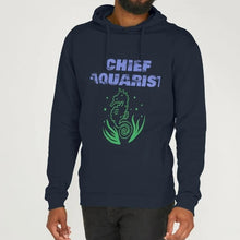 Load image into Gallery viewer, Chief Aquarist Hooded Sweatshirt Seahorse
