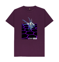 Load image into Gallery viewer, Emperor Cardinal Fish T-shirt by Aqua Kult ™ Purple
