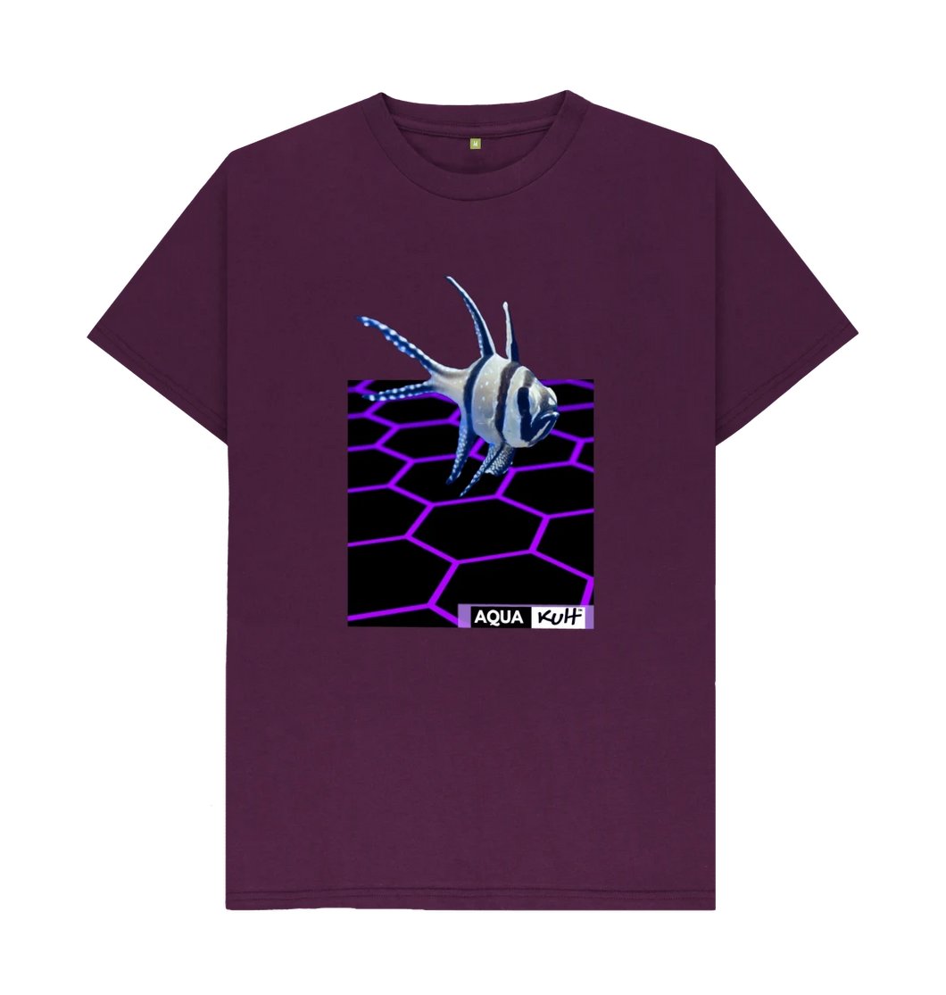 Emperor Cardinal Fish T-shirt by Aqua Kult ™ Purple