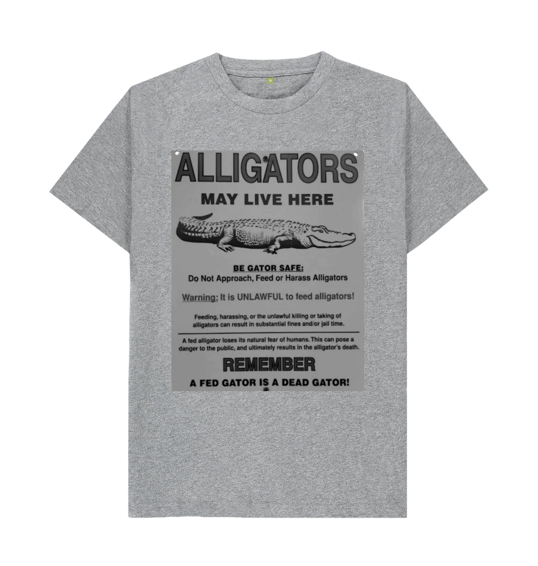 AK™ Gator Danger Sign T-shirt 🐊