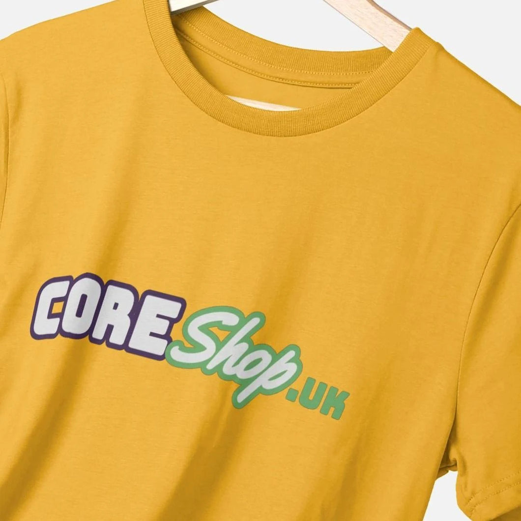 Core Shop™ Logo Tee - Yellow