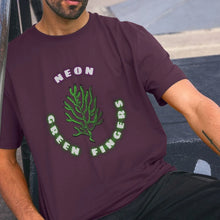Load image into Gallery viewer, Reefer Neon Green Fingers T-Shirt
