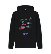 Load image into Gallery viewer, Neon Tetra Hooded Top
