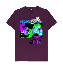 Load image into Gallery viewer, Octopus T-shirt AK™ fish Logo
