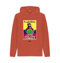 Load image into Gallery viewer, &#39;Frag For Victory&#39; Hooded Jumper - Grow Corals Reef Tank
