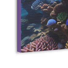 Load image into Gallery viewer, corner coral garden art picture
