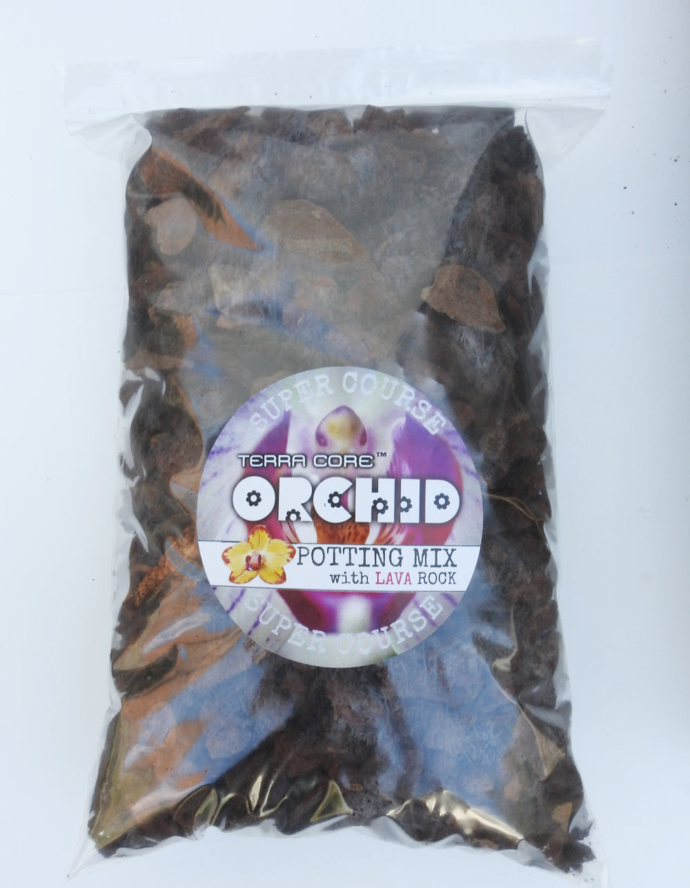 Orchid Substrate - *Super Course  - Bark & Lava Mix